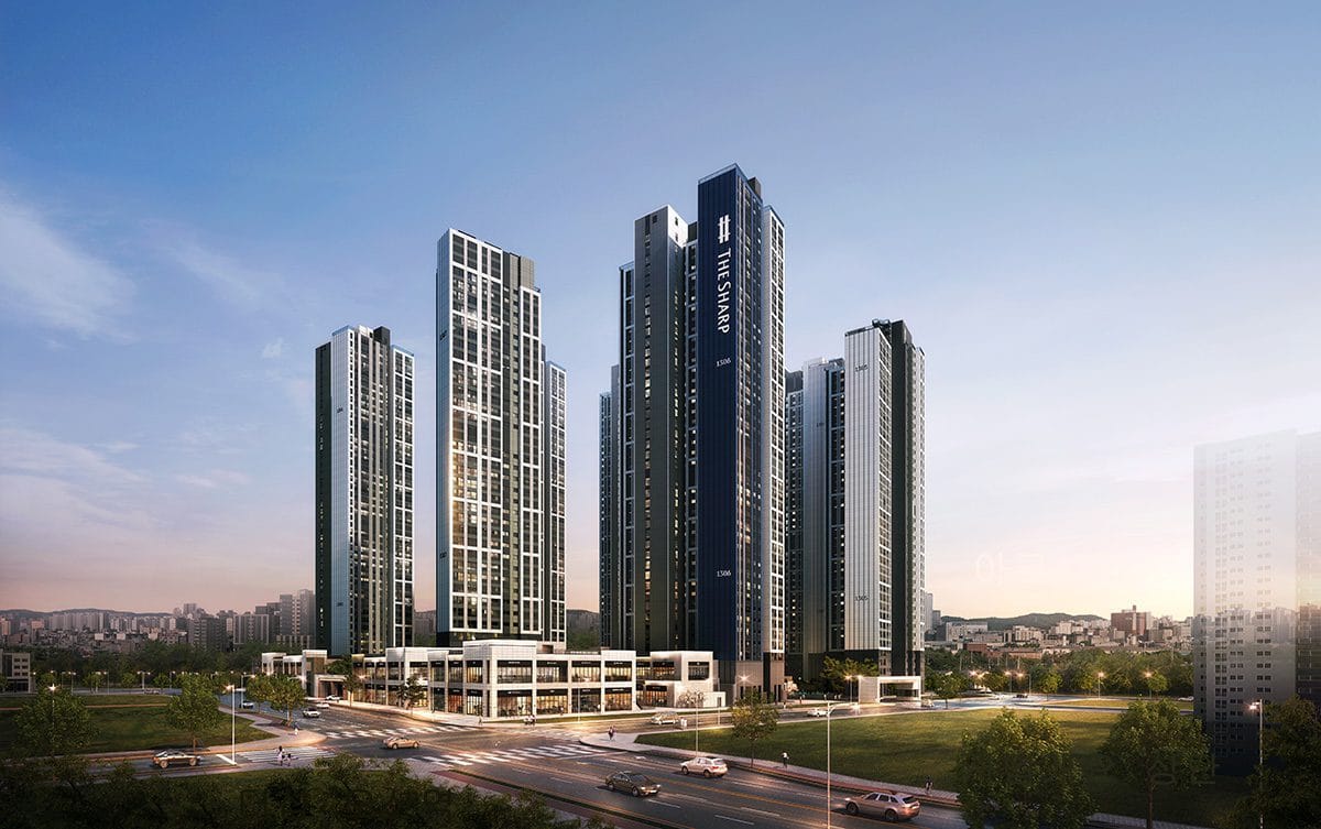 GTX-C 노선 연장 및 동탄 트램 예정 등 거대 교통 호재가 집중된 더샵 오산역 아크시티 주변 입지 환경 지도